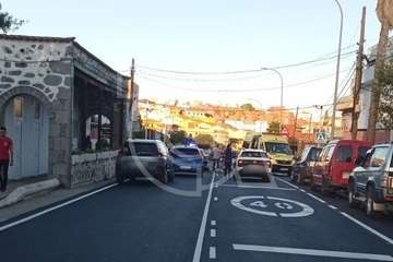 Atropello de una mujer en un paso de peatones de la carretera de Telde a Valsequillo/TA.
